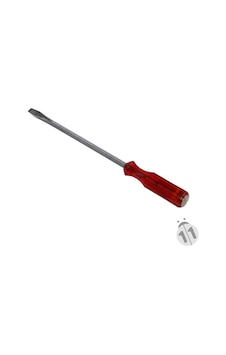 Darbeli Düz Uç 6x150 MM Tornavida CrV Darbeli Düz Uç 6x150 MM Tornavida CrV