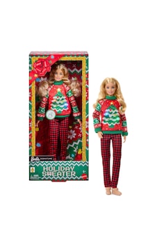 Barbie Holiday Sweater Yılbaşı Bebeği Jml09