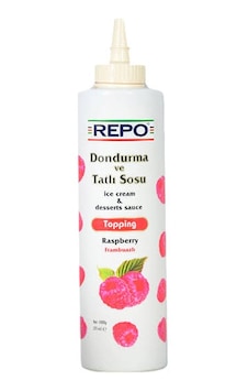 Repo Frambuaz Aromalı Topping Dondurma ve Tatlı Sosu 1 KG