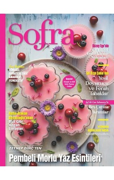 Sofra Dergi Aboneliği 1 Yılda 9 Sayı