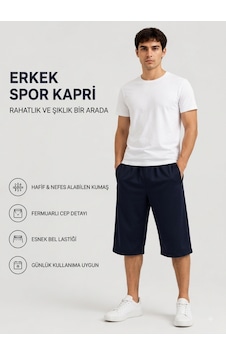 Genel Markalar Erkek Kapri Lacivert Genel Markalar Erkek Kapri Lacivert