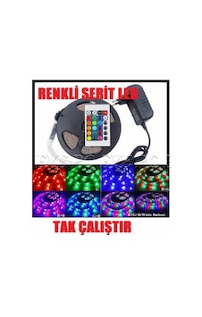Kumandalı Dış Mekan Aydınlatma Led 5 Mt -2 Amper Adaptör Rgb Kumandalı Dış Mekan Aydınlatma Led 5 Mt -2 Amper Adaptör Rgb
