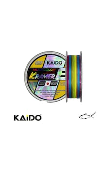 Kaido Kramer Japan 8x Braid 250m Multi Color İp Misina 0.18mm Kaido Kramer Japan 8x Braid 250m Multi Color İp Misina 0.18mm