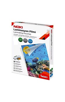 Noki Laminasyon Filmi Kaplama 125 Mic 85x115 Mm 100 Lü Noki Laminasyon Filmi Kaplama 125 Mic 85x115 Mm 100 Lü
