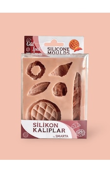 Silikon Kalıp - Gül Ipek Ekmek