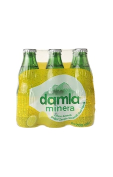 Damla Minera Limon Aromalı Maden Suyu 6 x 200 ML