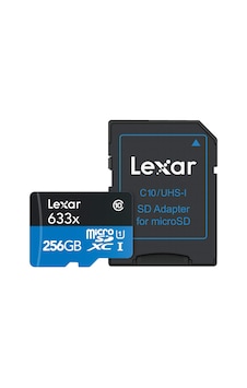 Lexar 256Gb 633X Microsdxc Uhs-I High Speed With Adapter Lexar 256Gb 633X Microsdxc Uhs-I High Speed With Adapter