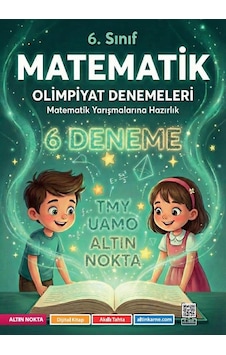 Altın Nokta Yayınları 6. Sınıf Matematik Olimpiyat Denemeleri 6 Deneme