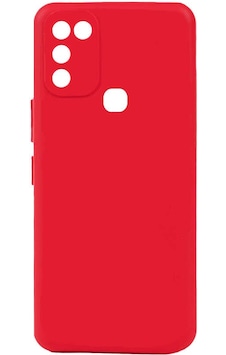 İnfinix Hot 11 Play Kılıf Zore Biye Silikon Kırmızı İnfinix Hot 11 Play Kılıf Zore Biye Silikon Kırmızı