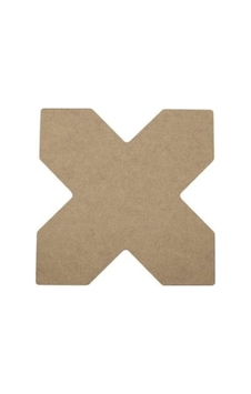 X Dekoratif Duvar Süsü - Mdf Obje Karışık