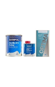 Akzonobel 4+1 Akrilik Astar Uygulama Seti Akzonobel 4+1 Akrilik Astar Uygulama Seti