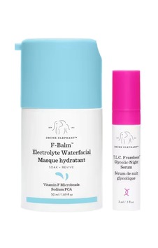 Drunk Elephant F-Balm Electrolyte Waterfacial Yüz Maskesi 50 ML + Night Serum 3 ML Drunk Elephant F-Balm Electrolyte Waterfacial Yüz Maskesi 50 ML + Night Serum 3 ML