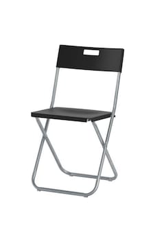 Ikea Gunde Katlanır Sandalye Siyah Ikea Gunde Katlanır Sandalye Siyah