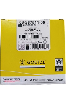 Goetze Antor/lombardini 4ld640-13hp Segman/sekman Takımı Komple 1.00 Mm. Nüral Goetze Antor/lombardini 4ld640-13hp Segman/sekman Takımı Komple 1.00 Mm. Nüral