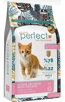 Perfect Tavuklu Yavru Kedi Maması 1500 G