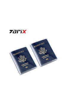Tarix Şeffaf Pvc Pasaport Kılıfı,pasaport Koruyucu,pasaport Kabı 2 Adet Şeffaf Tarix Şeffaf Pvc Pasaport Kılıfı,pasaport Koruyucu,pasaport Kabı 2 Adet Şeffaf