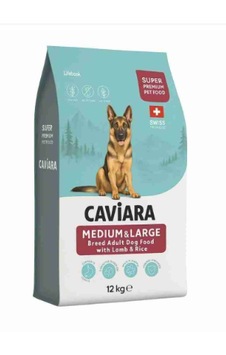 Caviara Kuzu Etli Ve Pirinçli Büyük Irk Yetişkin Köpek Maması 12 Kg Caviara Kuzu Etli Ve Pirinçli Büyük Irk Yetişkin Köpek Maması 12 Kg