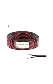 Yassı Kordon Kablo, 100 Metre, 2x0.75mm2 Yassı Kordon Kablo, 100 Metre, 2x0.75mm2