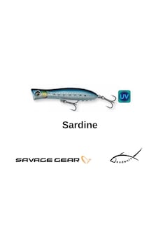 Savage Gear Gravity Popper 9cm 13.5gr Maket Yem Savage Gear Gravity Popper 9cm 13.5gr Maket Yem