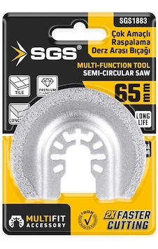 Sgs1883 - Multi Tools Çok Amaçlı Raspalama Derz Arası Temizleme Aparatı Elmas Uç 65mm Sgs1883 - Multi Tools Çok Amaçlı Raspalama Derz Arası Temizleme Aparatı Elmas Uç 65mm