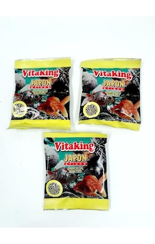 Vitaking Zarf Japon ve Koi Stick Balık Yemi 3 x 15 G