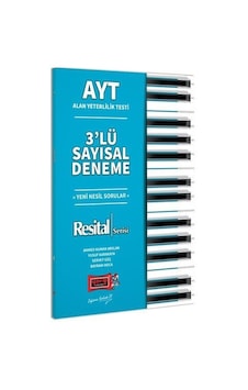 AYT Resital Serisi 3'lü Sayısal Deneme - Ahmed Numan Arslan - Yargı Yayınları AYT Resital Serisi 3'lü Sayısal Deneme - Ahmed Numan Arslan - Yargı Yayınları
