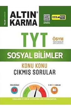 Altın Karma Yayınları Altın Karma Tyt Sosyal Bilimler Konu Konu Çıkmış Sorular Altın Karma Yayınları Altın Karma Tyt Sosyal Bilimler Konu Konu Çıkmış Sorular