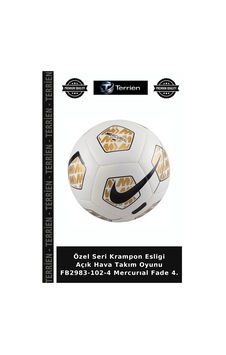 Terrien Özel Seri Krampon Esligi Açık Hava Takım Oyunu Fb2983-102-4 Mercurıal Fade 4. Çok Renkli Terrien Özel Seri Krampon Esligi Açık Hava Takım Oyunu Fb2983-102-4 Mercurıal Fade 4. Çok Renkli