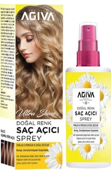 Agiva Ultra Shine Doğal Renk Saç Açıcı Sprey 150 ML