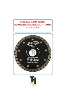 Sega-san Elmas Mermer, Duvar,taş, Granit Kesici, Ağız, 115 Mm X 22.2 X 2.0 Mm Spiral
