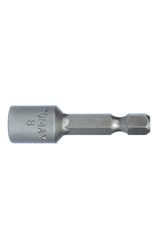TOMAX MANYETİK SOMUN ADAPTÖRÜ 8mmx65mm TOMAX MANYETİK SOMUN ADAPTÖRÜ 8mmx65mm