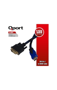 Qport Q-hdv Dvı 24+1 To Hdmı Çevirici