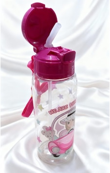 Askılı Pipetli 500 Ml Suluk/ Matara Tritan Rlx423 Koyu Pembe Askılı Pipetli 500 Ml Suluk/ Matara Tritan Rlx423 Koyu Pembe