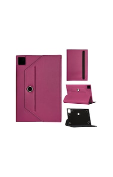 Apple Uyumlu iPad Pro 12.9 3. Nesil A1876 Universal Standlı Tablet Kılıfı Pembe Apple Uyumlu iPad Pro 12.9 3. Nesil A1876 Universal Standlı Tablet Kılıfı Pembe