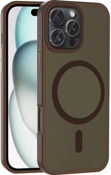 Nihcase Apple Uyumlu iPhone 16 Pro Kılıf M-safe Şarj Özellikli Mat Arka Yüzey Sio Kapak Nihcase Apple Uyumlu iPhone 16 Pro Kılıf M-safe Şarj Özellikli Mat Arka Yüzey Sio Kapak
