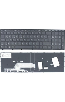 HP Uyumlu Probook 450 G5 Notebook Klavyesi Siyah Tr / Kl0333