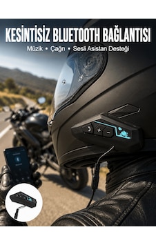 Kask Kulaklık Bluetooth Motosiklet Kulaklık Intercom Su Geçirmez Kask Kulaklık Bluetooth Motosiklet Kulaklık Intercom Su Geçirmez