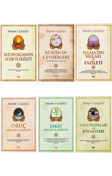 İmam-ı Gazali Serisi Kur'an'ın Cevherleri-Namazın Sırları 6'lı Se - 549644019