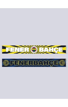 Unısex Sarı Lacivert Fenerbahçe Şal Lacıvert-sarı