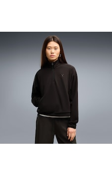 Puma Pumatech Sense Kadın Siyah Sweatshirt 694034-01 Puma Pumatech Sense Kadın Siyah Sweatshirt 694034-01
