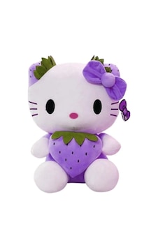 Hello Kitty Mor 50 Cm Peluş Oyuncak Hello Kitty Mor 50 Cm Peluş Oyuncak