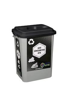 Nossa Ckk-1177 Siyah Sıfır Atık Kovası Xl 70 Lt Siyah Nossa Ckk-1177 Siyah Sıfır Atık Kovası Xl 70 Lt Siyah