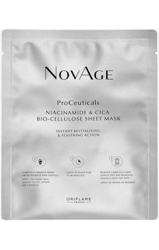 Oriflame Novage Proceuticals Niasinamid & Cica Biyoselüloz Kağıt Maske Oriflame Novage Proceuticals Niasinamid & Cica Biyoselüloz Kağıt Maske