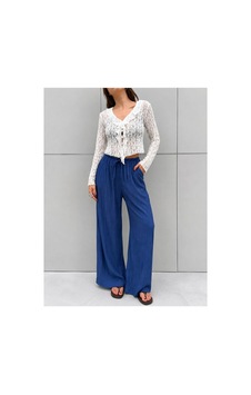 Die&more Belden Bağcıklı Pantolon Mavi Mavi Die&more Belden Bağcıklı Pantolon Mavi Mavi
