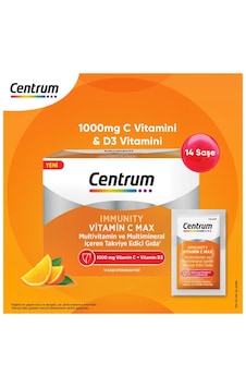 Centrum Immunity C Max 14 Saşe Centrum Immunity C Max 14 Saşe