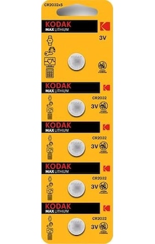 Kodak 5 Adet Cr2032 Lityum Para Pil