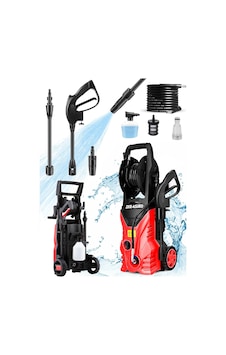Dragro Alman LT701G-2500A 180 Bar 2500 W Yüksek Basınçlı Yıkama Makinesi Kırmızı Dragro Alman LT701G-2500A 180 Bar 2500 W Yüksek Basınçlı Yıkama Makinesi Kırmızı