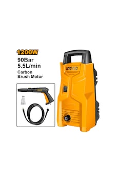 Ingco ING-HPWR12008 Yüksek Basınçlı 90 Bar 1200 W Yıkama Makinesi