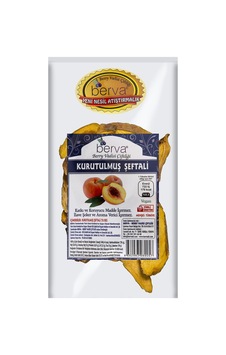 3 Adet Berva Kurutulmuş Şeftali 50 G 3 Adet Berva Kurutulmuş Şeftali 50 G