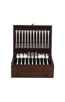 Reed And Barton 44c Bristol Kiraz Bitişli Sofra Takımı Göğüs Açık Altın